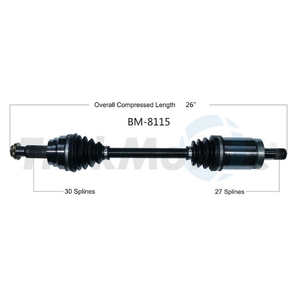 Surtrack Axle Cv Axle Shaft, Bm-8115 BM-8115 - main